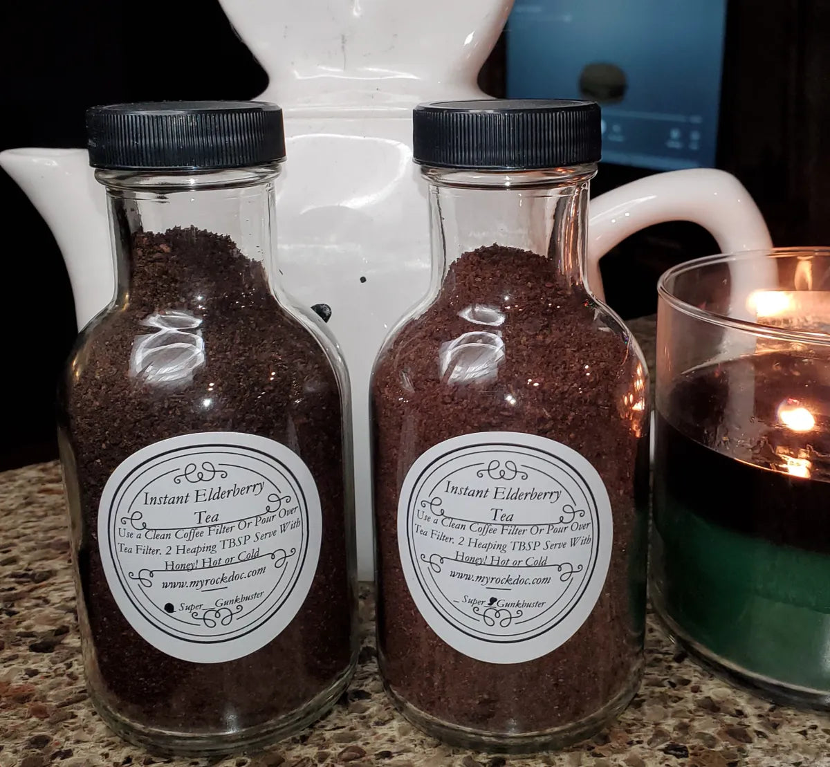 The Rock Doc's Instant Elderberry Tea